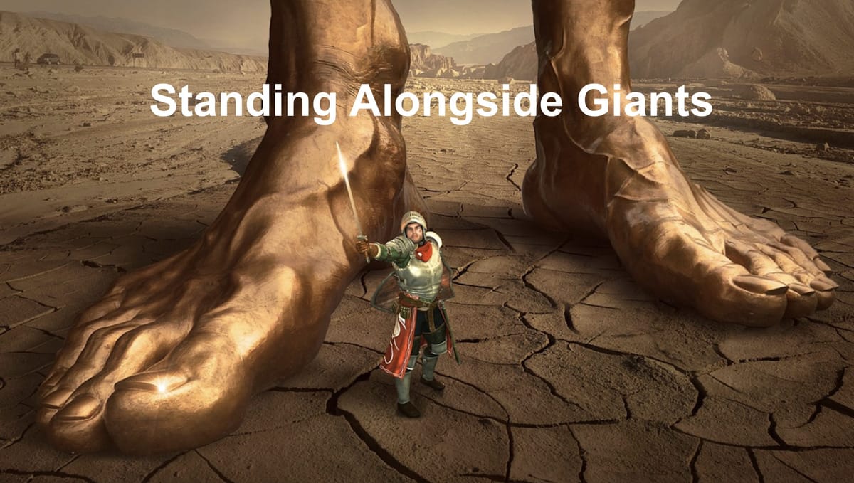 Standing Alongside Giants