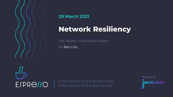 Network Resiliency