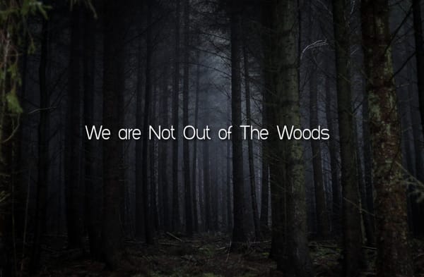 We are Not Out of The Woods